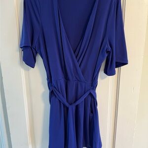 Express Blue Romper